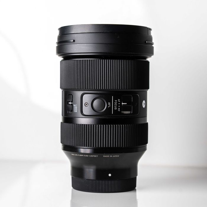 Sigma 24–70mm f/2.8 DG DN Art за Sony – пълен комплект
