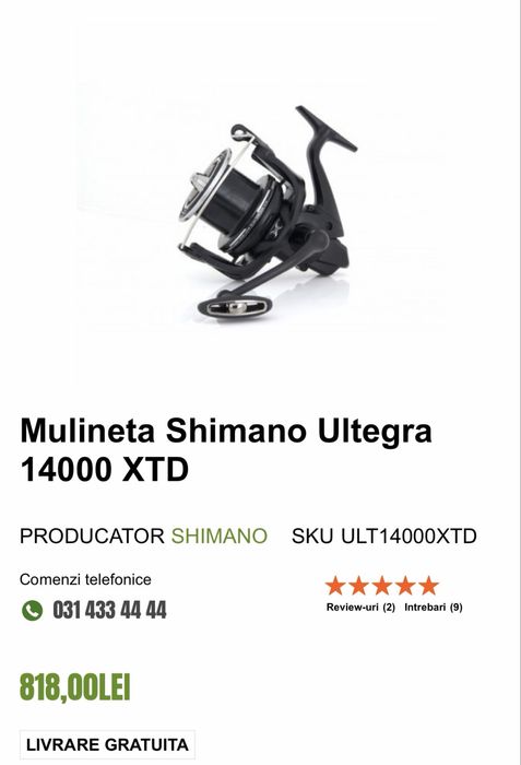 Shimano Ultegra 14000 XTD