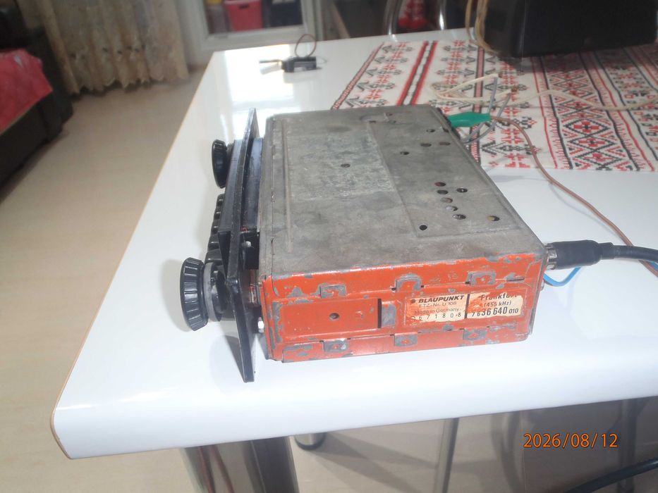 Radio auto epoca Blaupunkt Frankfurt Mercedes Benz BMW Volkswagen