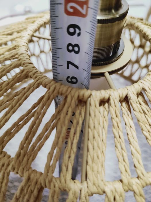 Красив пендел, лампион с дълго корабно въже