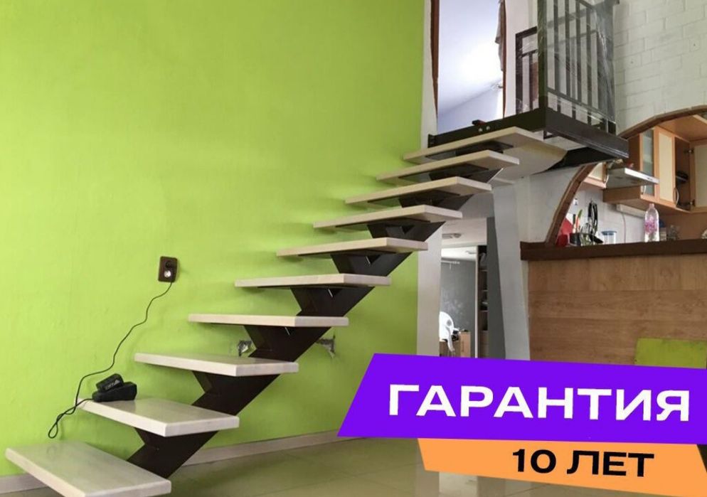 Лестница из металла Lesnetsa iz metalla.  Temir Zinal
