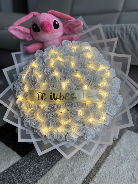 Buchete de flori din sapun personalizate