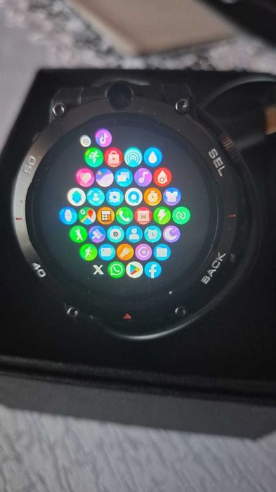 Ceas Smartwatch 4G LTE SIM Watch Phone , Apel Video, Navigatie GPS, WiFi Camera 3-7 Mpx, Sistem Operarare Android 9.0, Aplicatii Sociale