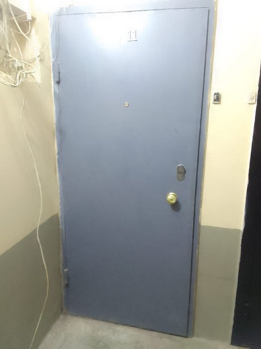 Железная дверь..