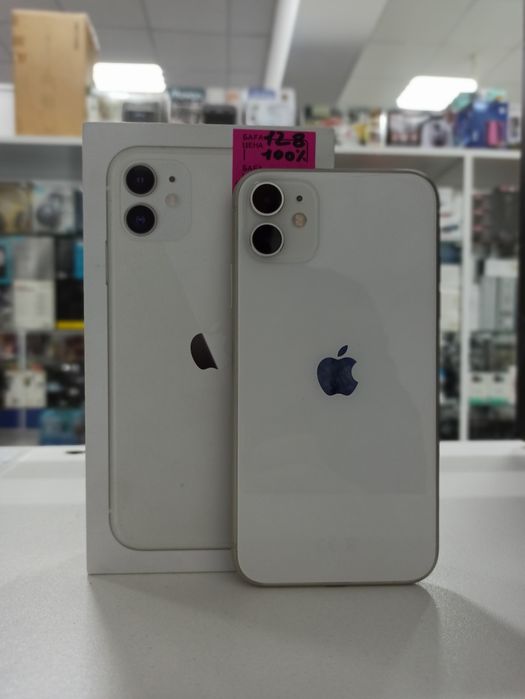 Apple iPhone 11, 128gb, 100%.