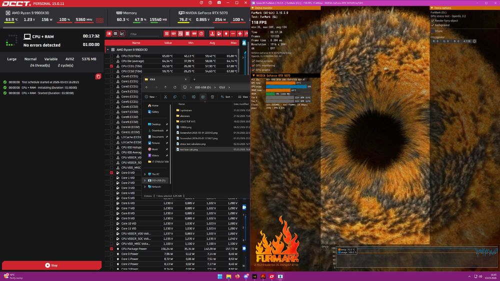 PC Gaming Ultra High-End | Ryzen 9 9900X3D | RTX 5070 | 32GB DDR5 |AIO