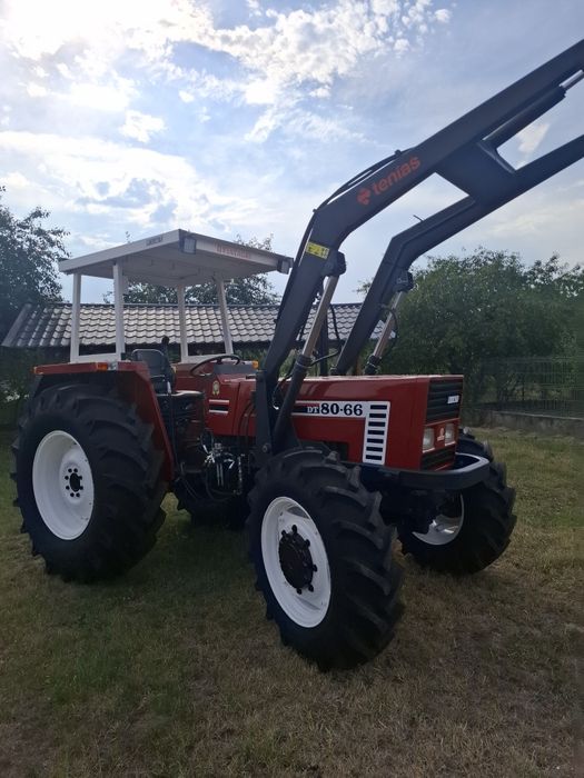 Tractor Fiat 80-66 cu încărcător frontal