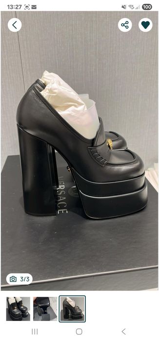 Pantofi superbi versace 36