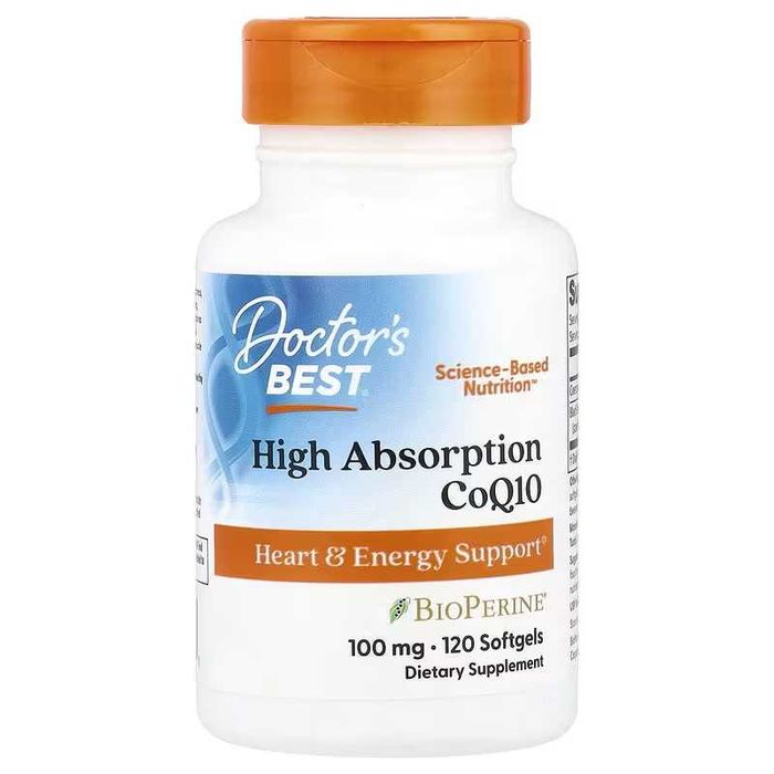 Doctor's Doctors Best CoQ10 коэнзим Q10 Doctor's High Absorption CoQ10