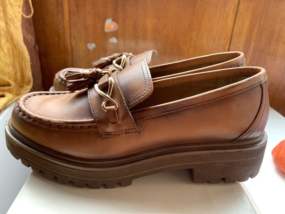 Дамско еспадрили КОЖА