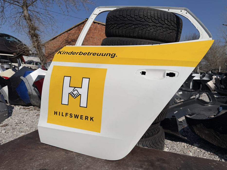 Врата Skoda Fabia 2016 год.-