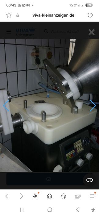 Sprit,sprita carnati cu vacuum  masina salam carmangerie Frey,rex,