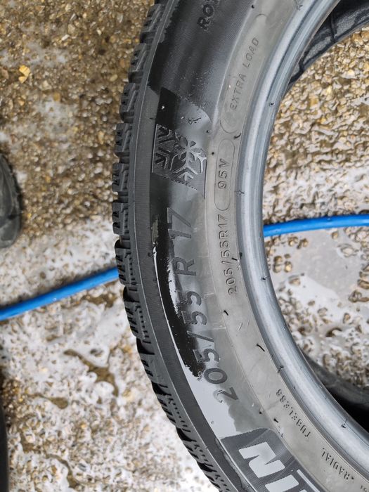 205/55/17" 4бр Michelin alpin 6,dot2121,6-7mm