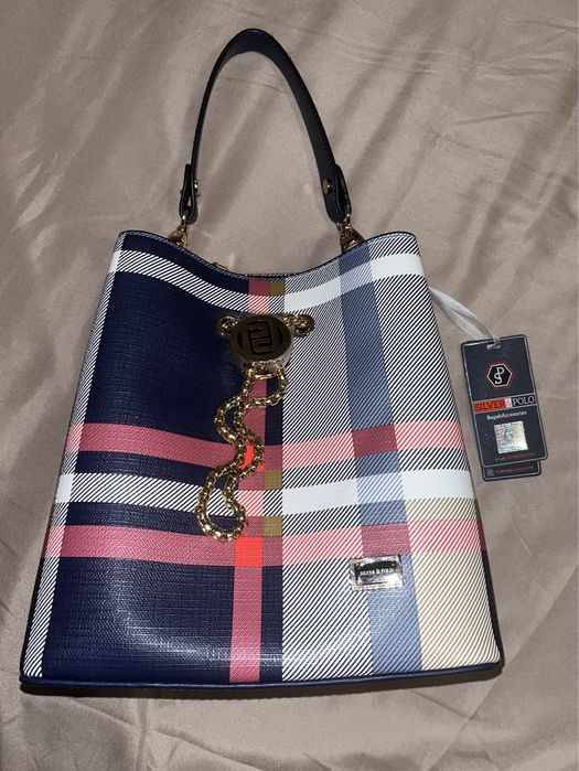 Нова елегантна дамска чантичка Silver & Polo