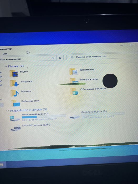 Продается ноутбук dell core i3
