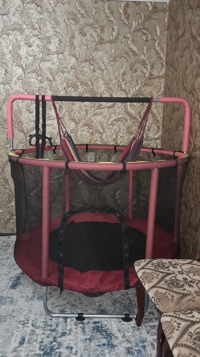 Батут новый большой