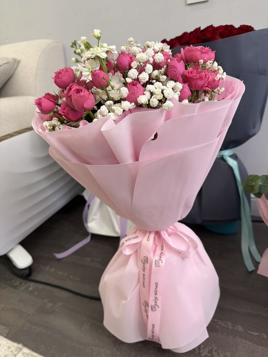 Цветы,нежный микс