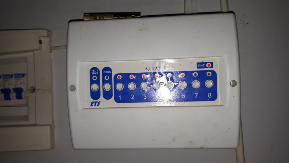 Установка пожарной сигнализации-видеонаблюдение. Домофоны. Обработка ч