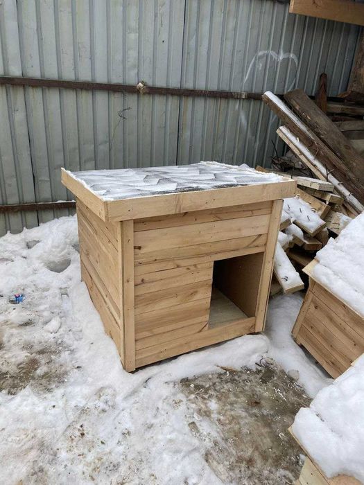 Будкии утепленные для собаки домики теплые