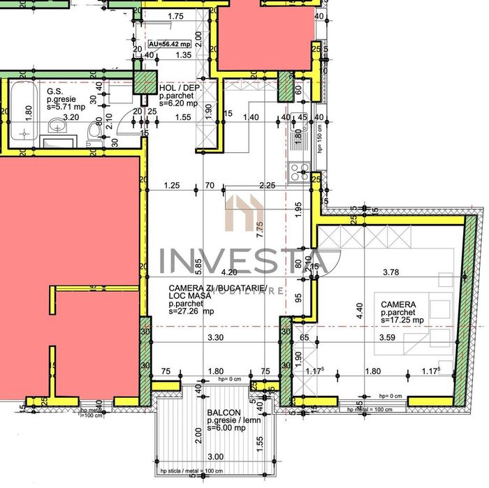 Apartament 2 camere Marasti – cladire nZEB -  localizare Premium