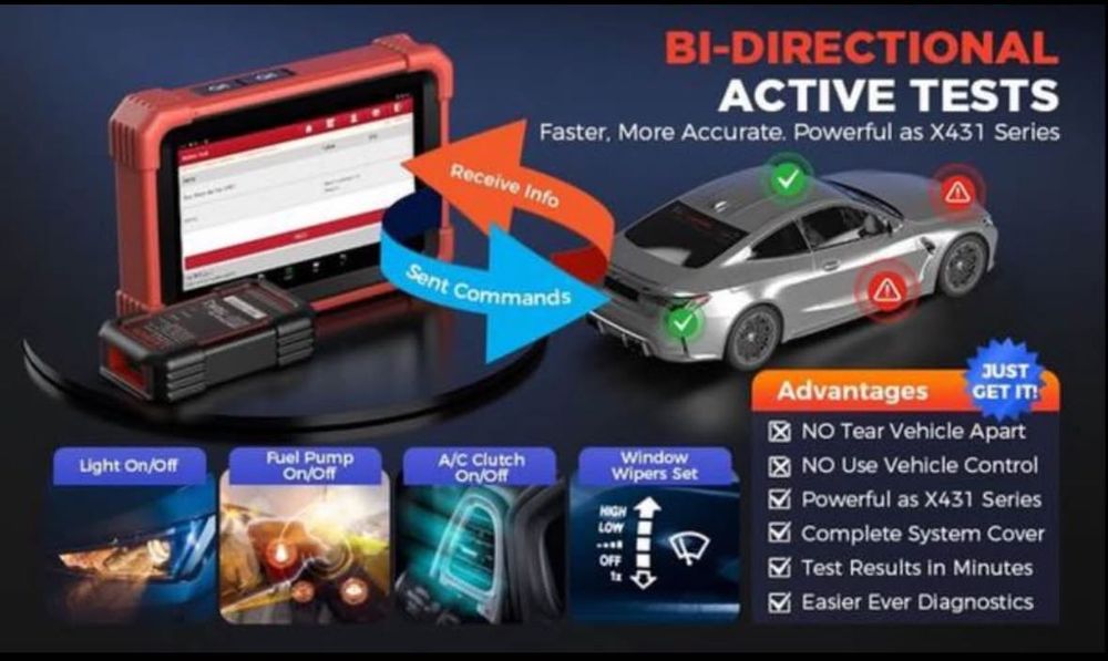 Diagnoza profesională auto launch sistem x431 nouă 919x BT