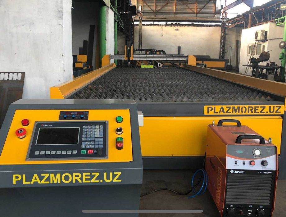 Плазморез 6000х2000мм с ЧПУ толщина реза до 45мм