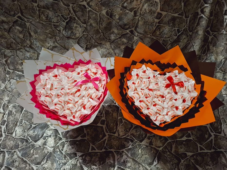 Сладкие букеты и боксы