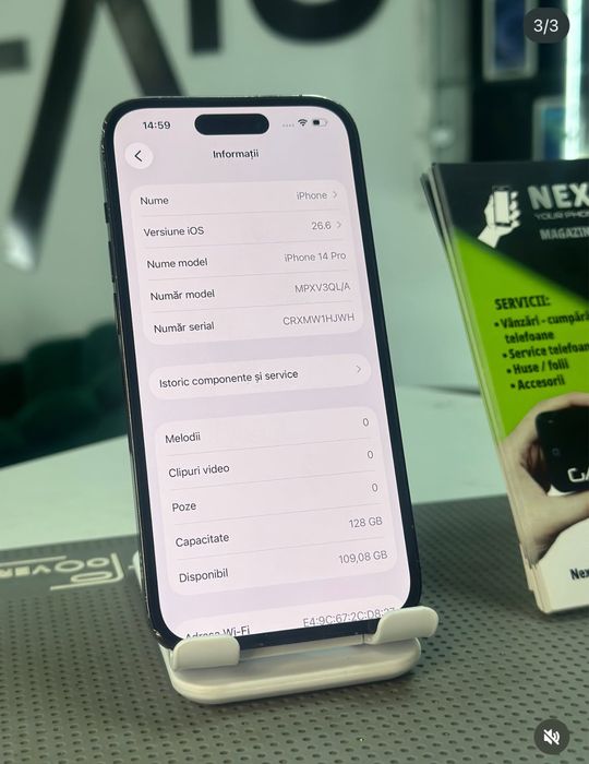 Iphone 14 Pro Negru