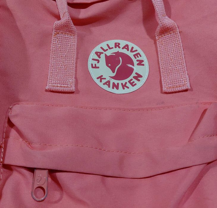 Fjallraven Kanken малка раница розова чанта за гръб