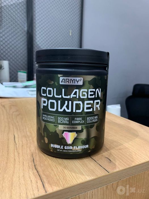 Army1 Collagen Powder (Вкус: Баббл-гам) 450 г
