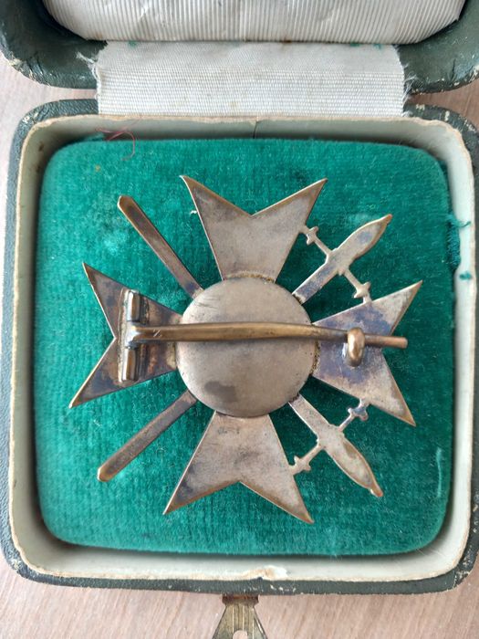 Български царски краст орден за храброст 1915-1917