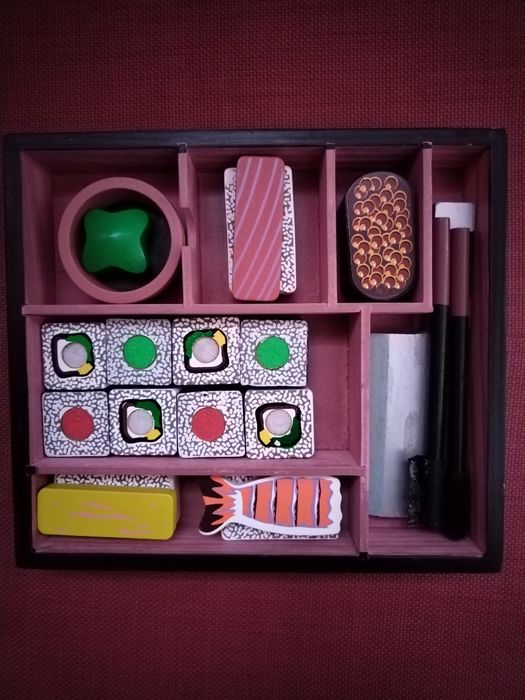 Дървен комплект за суши