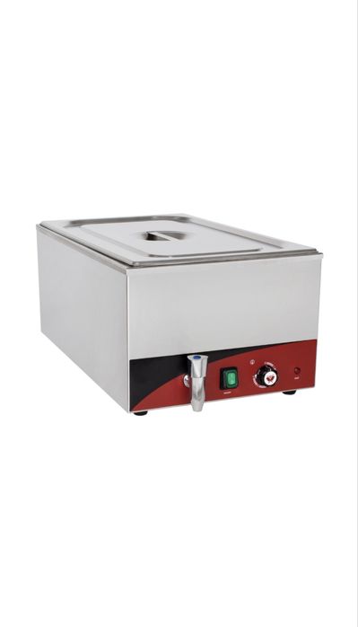 Bain Marie 1 GN1/1 cu robinet, de banc, 230V, 1,2kW