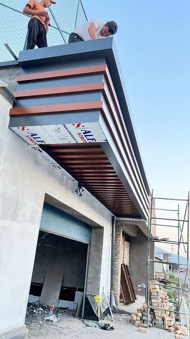 Алюкабонд фасад и Узбекистан Ташкент буйлаб хизматмиз