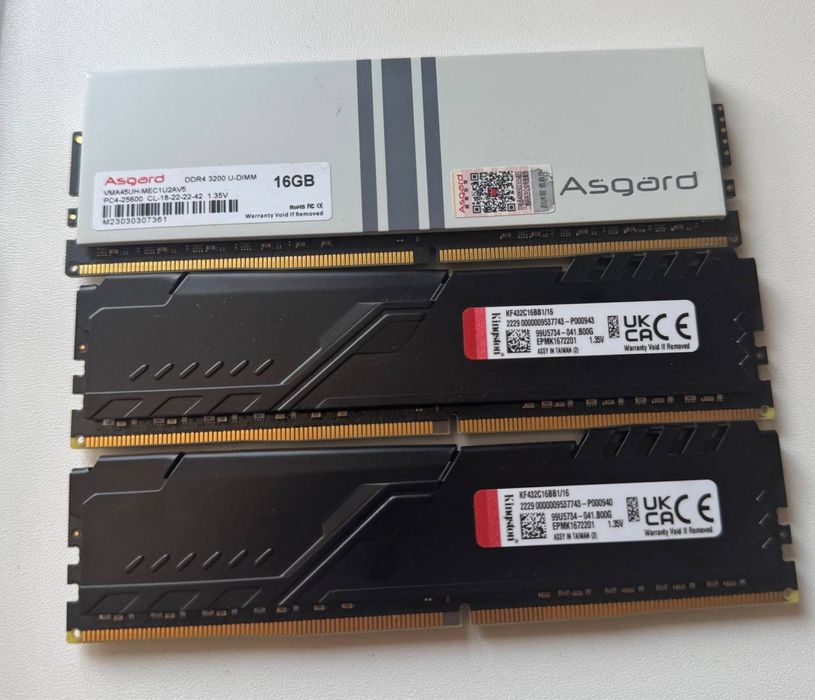 Продается Озу разные обьемы