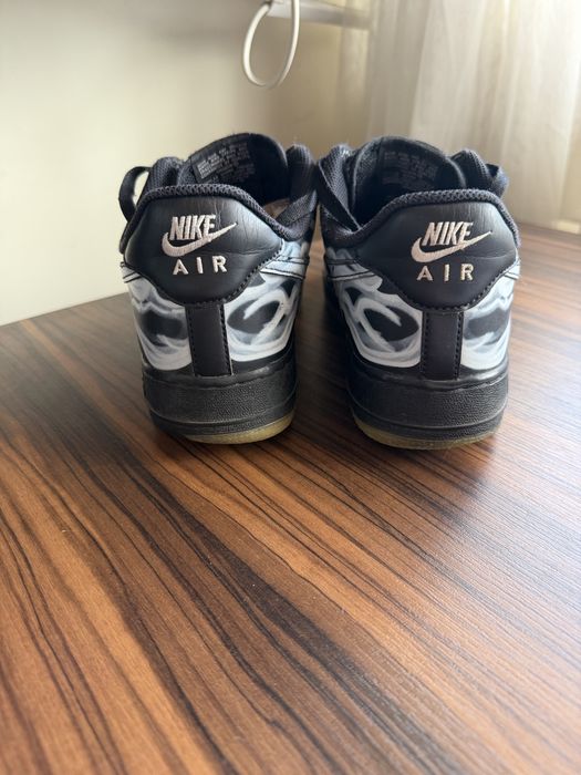 Nike Air Force Black Skeleton Номер 42