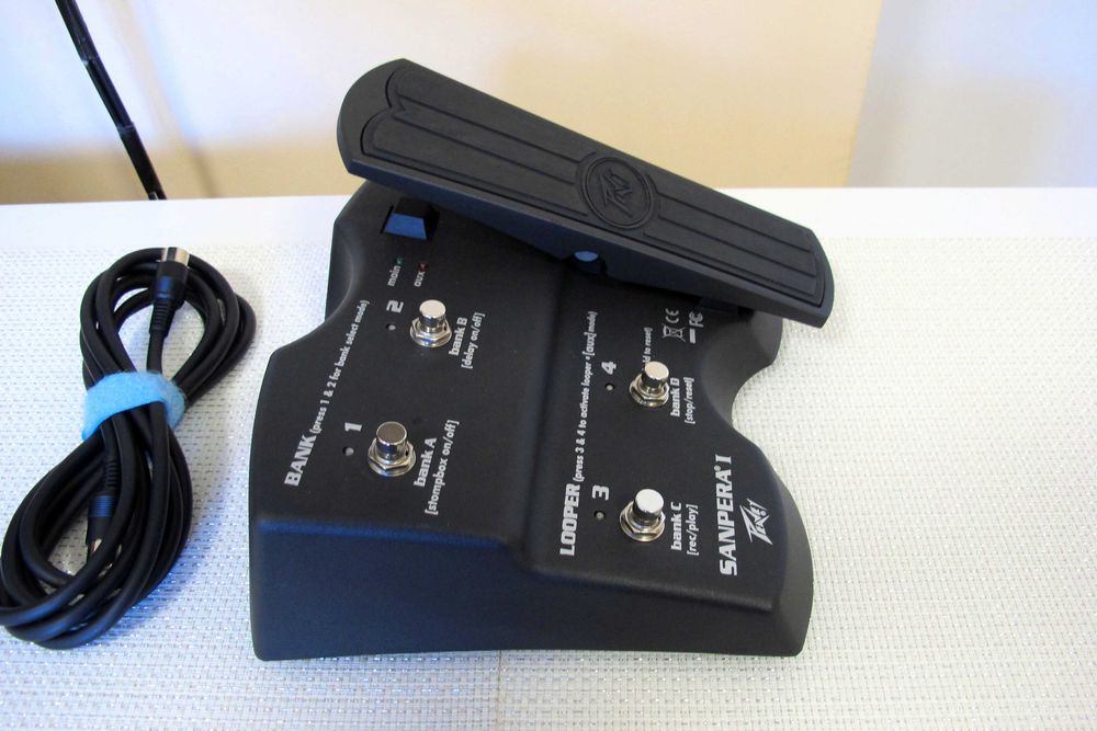 ПРОМО Peavey Sanpera I  - Volume/Wah/Looper/Pitch  expression  педал