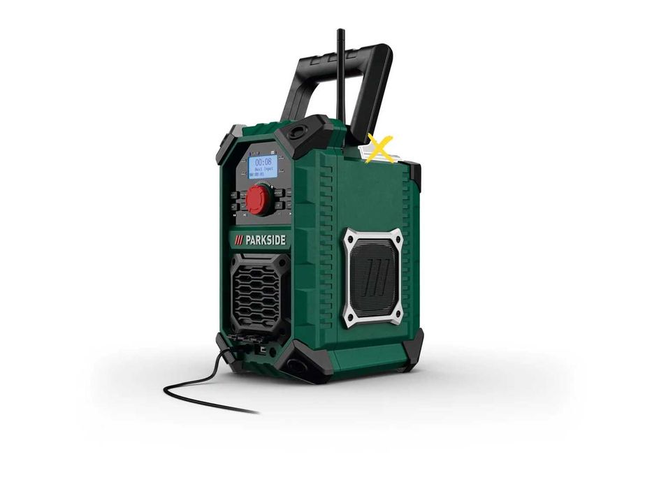 Ново Акумулаторно Радио Parkside 20V/12V Bluetooth USB