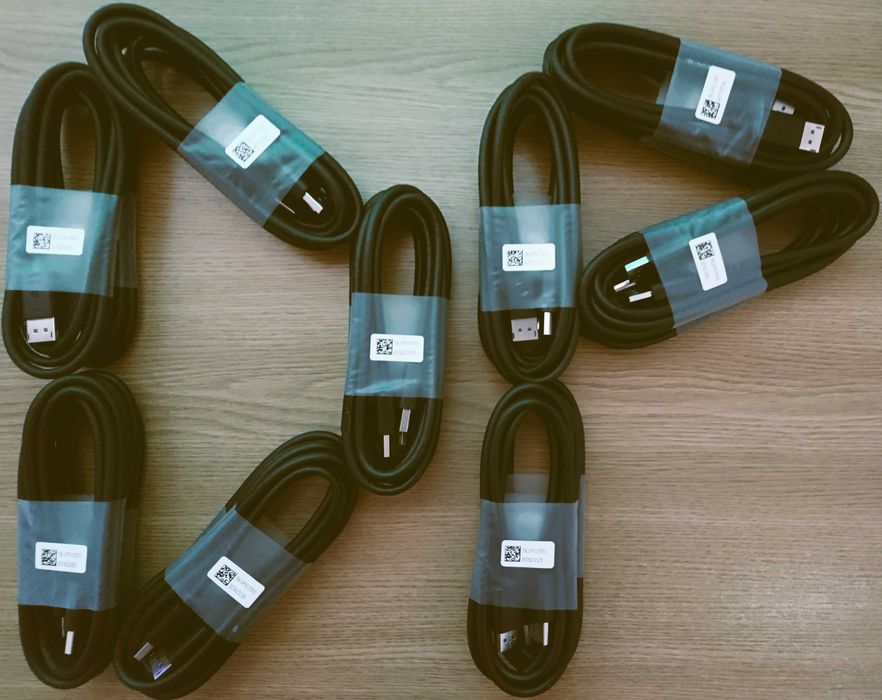 12 buc Cablu displayport nou DELL, frecventa 360 Hz 4K, 1,8m - 300 lei