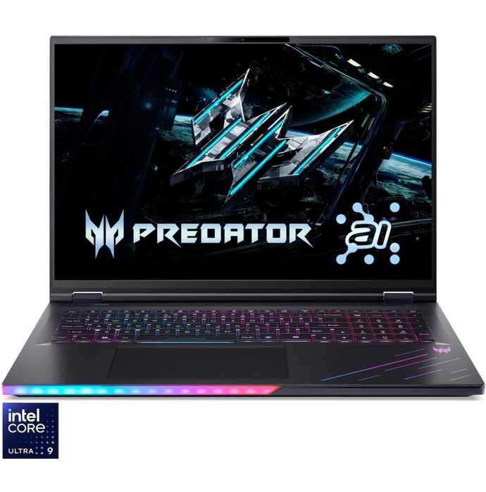 Laptop gaming Acer Predator Helios 18 AI PH18-73-95ZQ RTX 5080, 64GB RAM- Factura, Garantie
