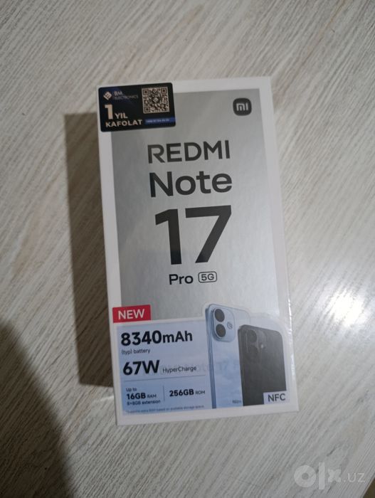 Redmi note 17 5g