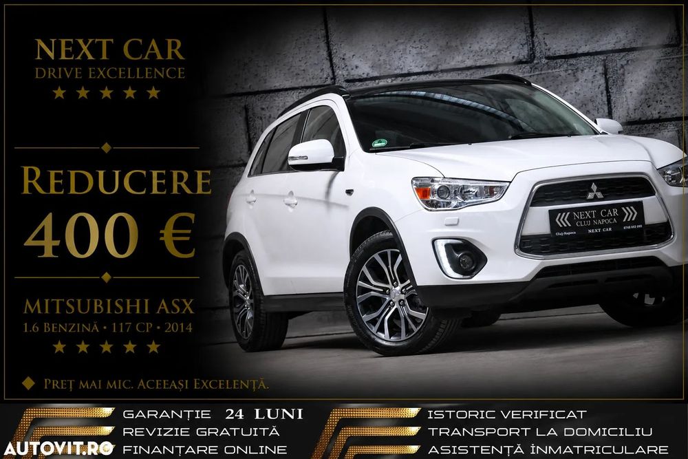 Mitsubishi ASX GARANTIE 24 LUNI*RATE*4x4*Instyle*Piele*Panorama*Navi*Camera*Full