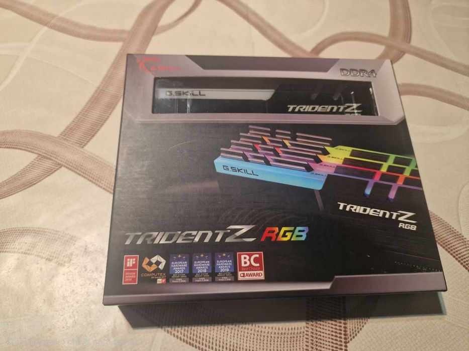 64GB DDR4 3600Mhz CL16 - G.Skill TridentZ RGB (НОВИ)