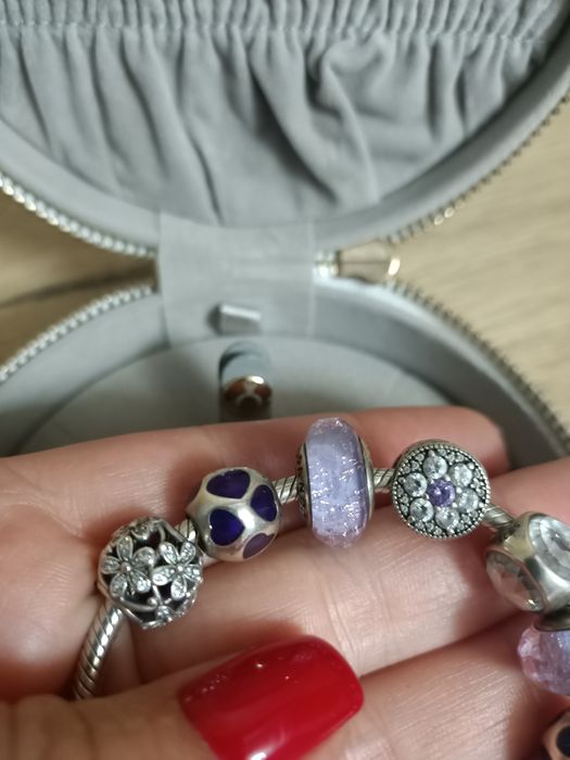 Браслет Пандора pandora оригинал с шармами