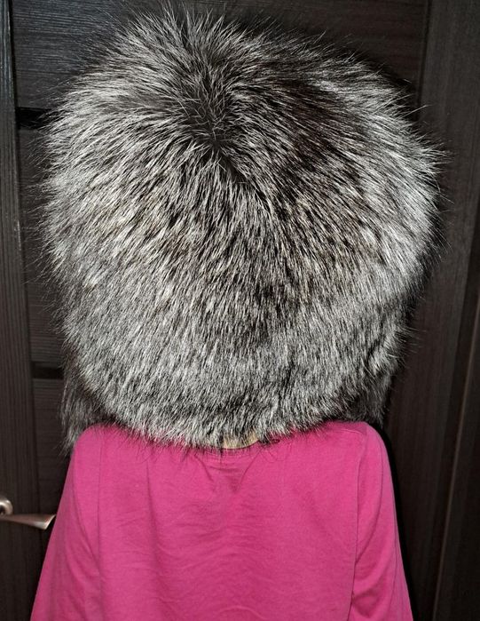 Шапка чернобурка