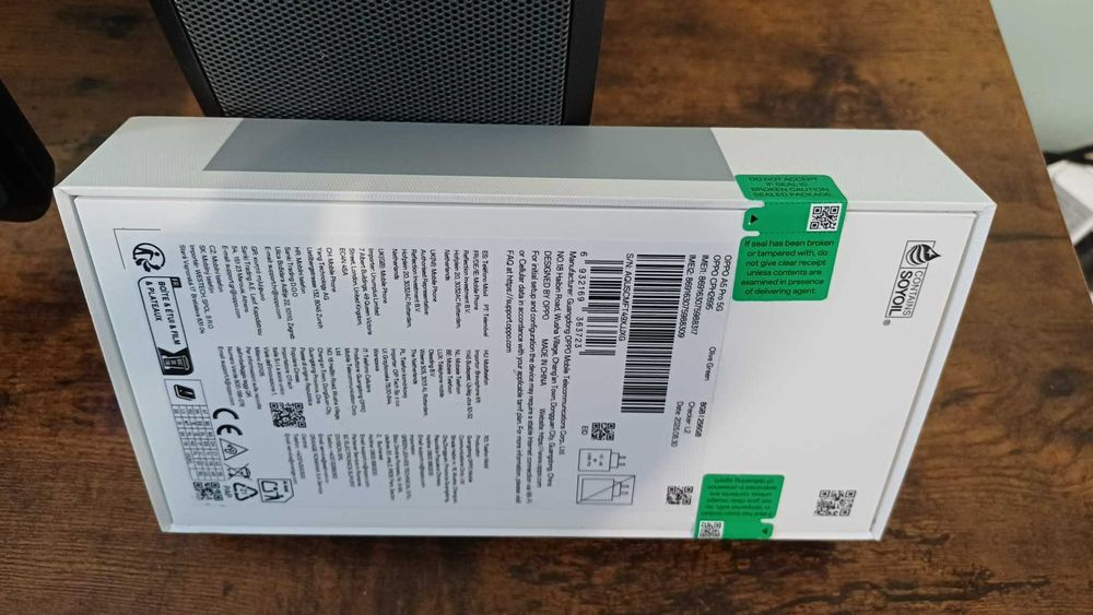 Smartphone Oppo A5 Pro 5G 8GB/256GB Olive Green brand new