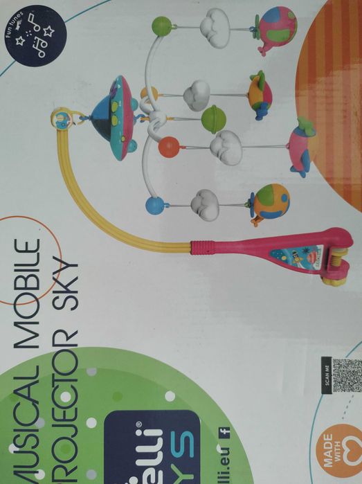 Бебешка музикална въртележка