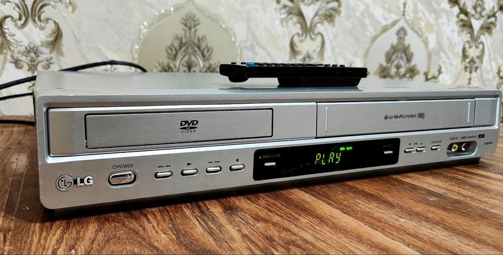 LG 6 галовкали  видеомагнитафон