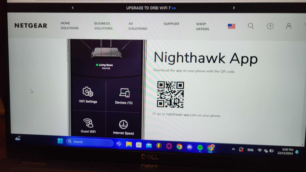 NETGEAR Nighthswk R7000 router WiFi fuctional