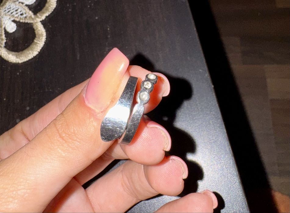 Vand inel de argint stare buna